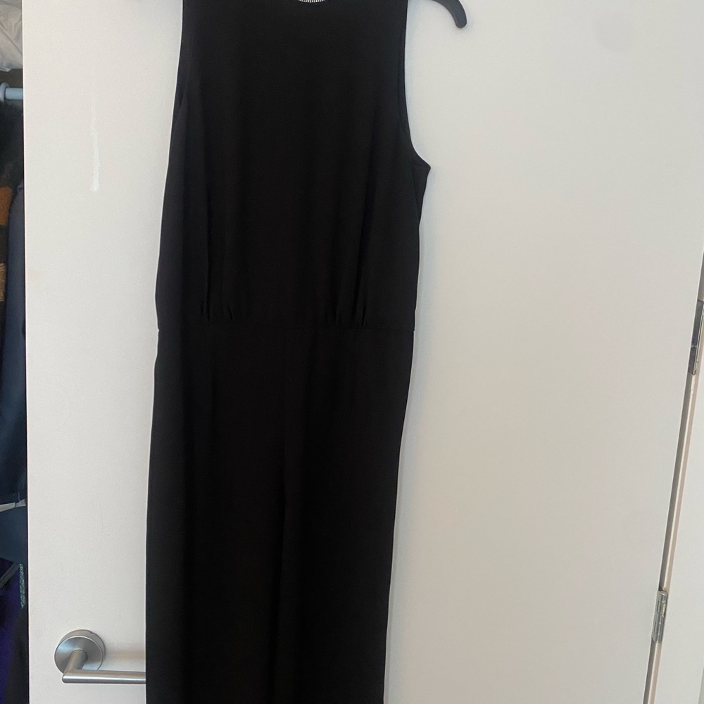 Sleeveless Black Jumpsuit